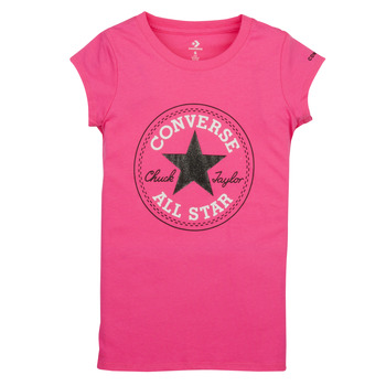 Odjeća Djevojčica Majice kratkih rukava Converse CHUCK PATCH TEE Ružičasta