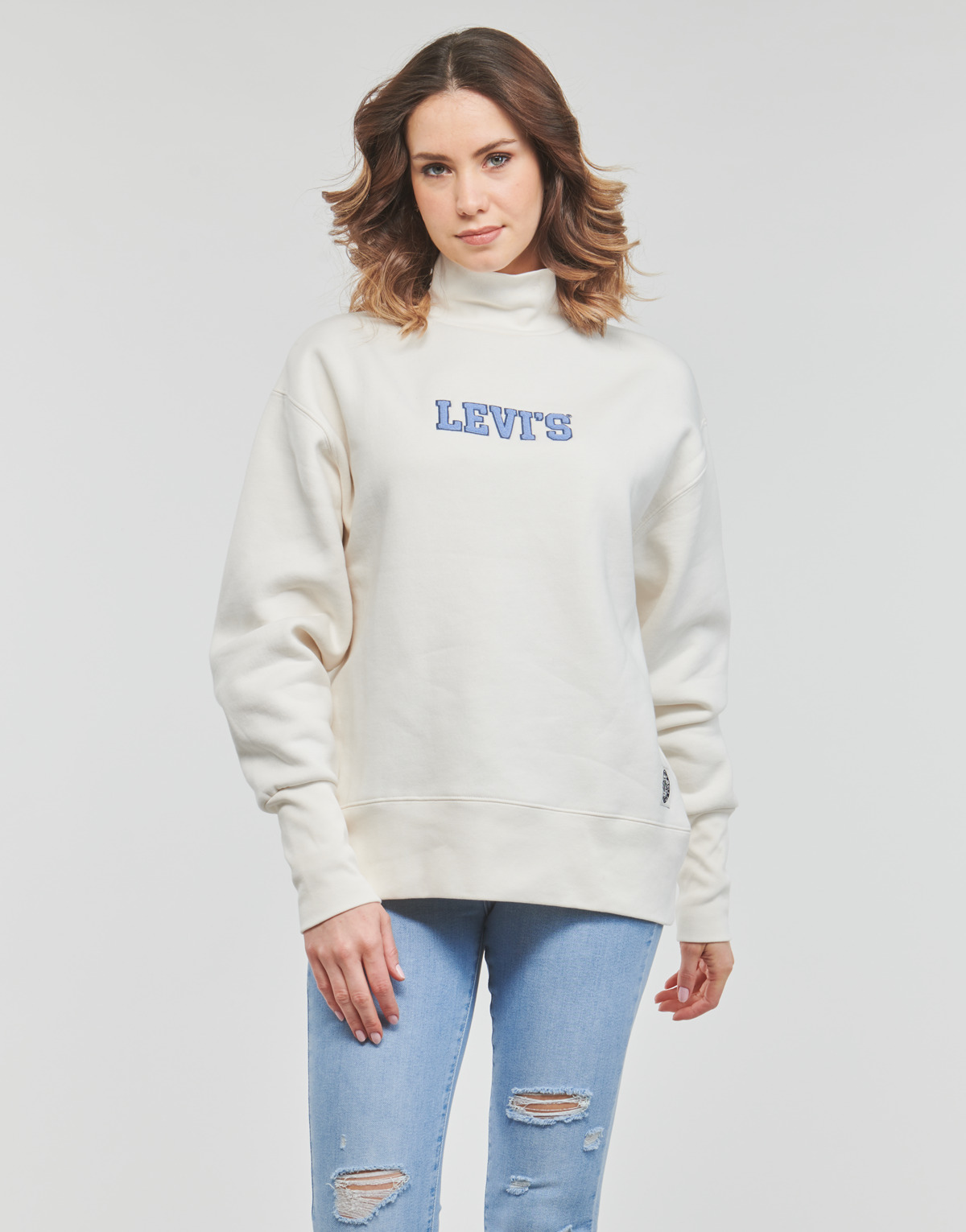 Odjeća Žene
 Sportske majice Levi's GRAPHIC GARDENIA CREW Bijela