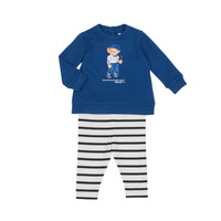 Odjeća Djevojčica Dječji kompleti Polo Ralph Lauren BEAR SET-SETS-LEGGING SET Bijela