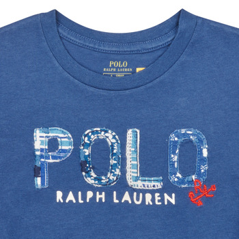 Polo Ralph Lauren SS POLO TEE-KNIT SHIRTS-T-SHIRT Plava