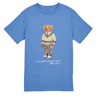 Odjeća Dječak
 Majice kratkih rukava Polo Ralph Lauren SS CN-KNIT SHIRTS Blue