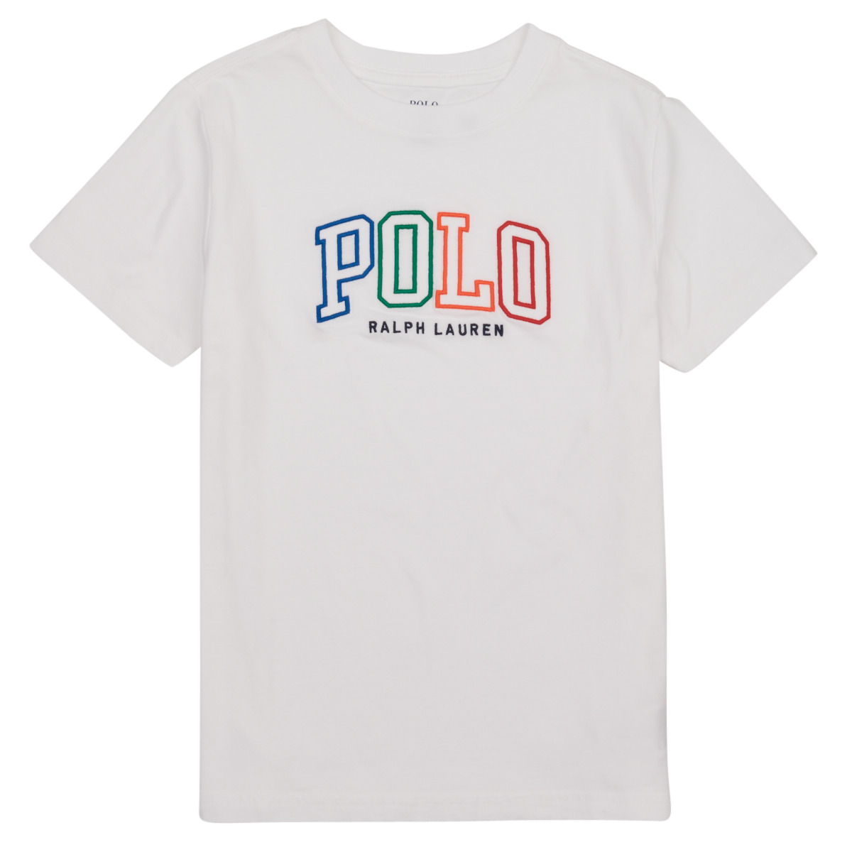 Odjeća Dječak
 Majice kratkih rukava Polo Ralph Lauren SSCNM4-KNIT SHIRTS- Bijela