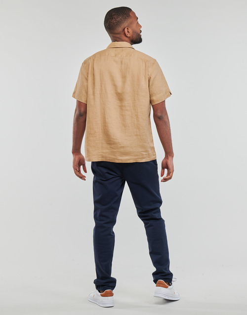 Polo Ralph Lauren CHEMISE COUPE DROITE EN LIN Camel / Kaki