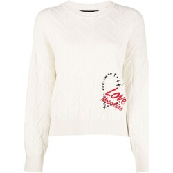 Odjeća Žene
 Majice dugih rukava Love Moschino WSM3711X1441 Bijela