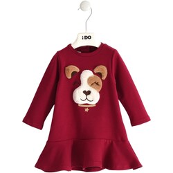 Odjeća Djevojčica Duge haljine Ido 45906 Crvena