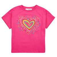 Odjeća Djevojčica Majice kratkih rukava Desigual TS_HEART Ružičasta