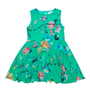 Odjeća Djevojčica Kratke haljine Desigual VEST_GARDENIA Multicolour