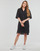 Odjeća Žene
 Kratke haljine Karl Lagerfeld BRODERIE ANGLAISE SHIRTDRESS Crna