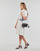 Odjeća Žene
 Kratke haljine Karl Lagerfeld PIQUE POLO DRESS Bijela / Crna