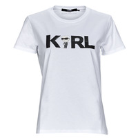 Odjeća Žene
 Majice kratkih rukava Karl Lagerfeld IKONIK 2.0 KARL LOGO T-SHIRT Bijela