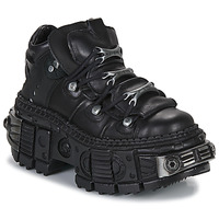 Obuća Derby cipele New Rock M-WALL106-C8 Crna