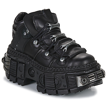Obuća Derby cipele New Rock M-WALL106-C8 Crna