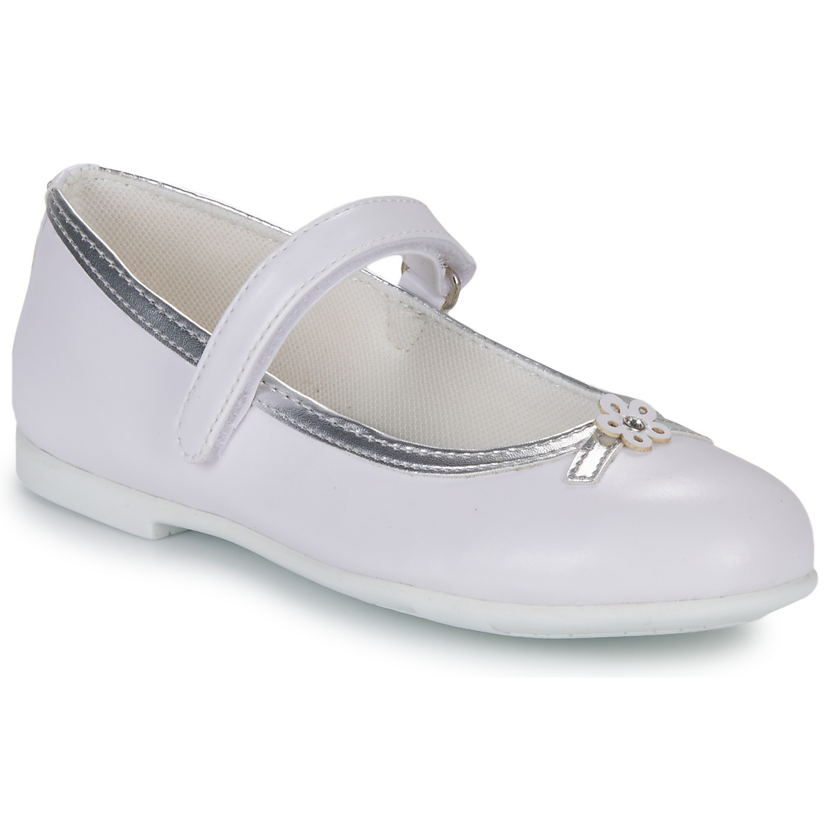 Obuća Djevojčica Balerinke i Mary Jane cipele Chicco CIRY Bijela / Srebrna