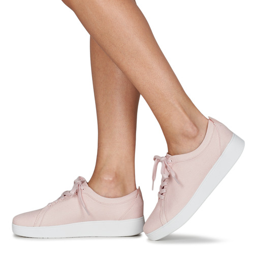 FitFlop RALLY CANVAS TRAINERS Ružičasta