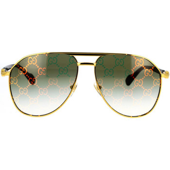 Satovi & nakit Sunčane naočale Gucci Occhiali da Sole  GG1220S 004 Gold