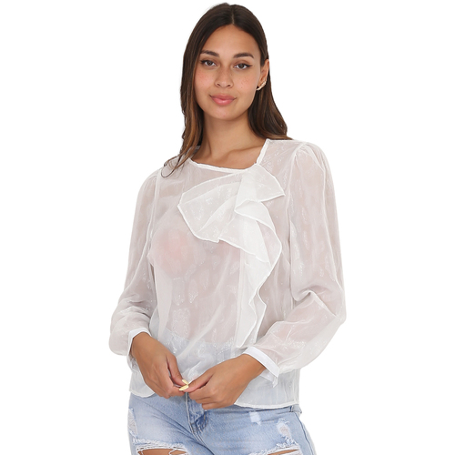 Odjeća Žene
 Košulje i bluze La Modeuse 21621_P48171 Bijela