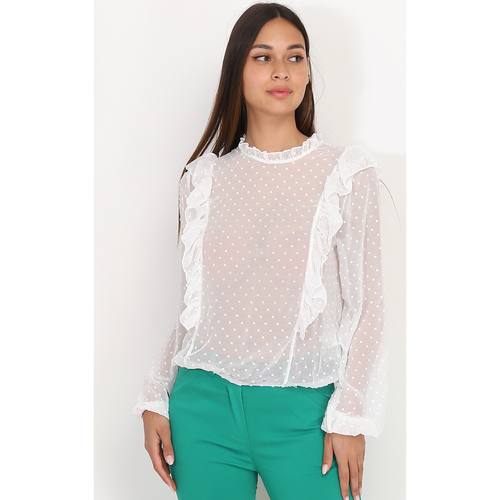 Odjeća Žene
 Košulje i bluze La Modeuse 21628_P48185 Bijela
