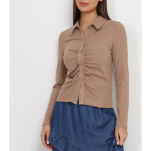 Odjeća Žene
 Košulje i bluze La Modeuse 21771_P48482 Smeđa