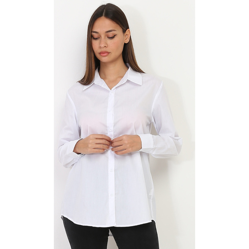 Odjeća Žene
 Košulje i bluze La Modeuse 50095_P89860 Bijela