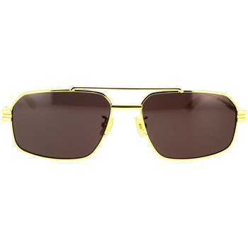 Satovi & nakit Sunčane naočale Bottega Veneta Occhiali da Sole  BV1128S 002 Gold