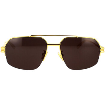Satovi & nakit Sunčane naočale Bottega Veneta Occhiali da Sole  BV1127S 002 Gold