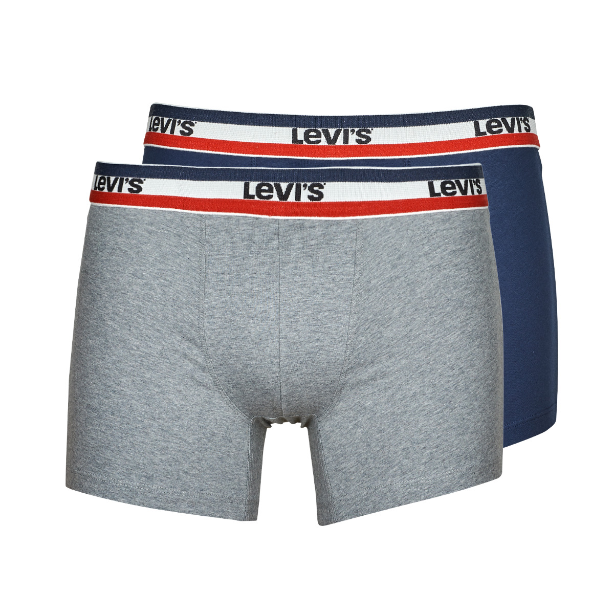 Donje rublje Muškarci
 Bokserice Levi's MEN SPRTSWR PACK X2 Tamno plava   / Siva