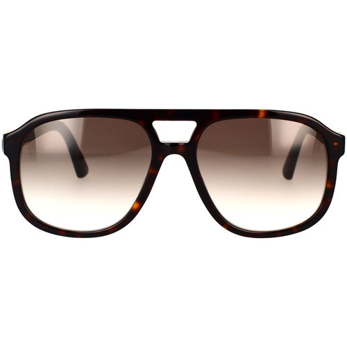 Satovi & nakit Sunčane naočale Gucci Occhiali da Sole  GG1188S 003 Smeđa
