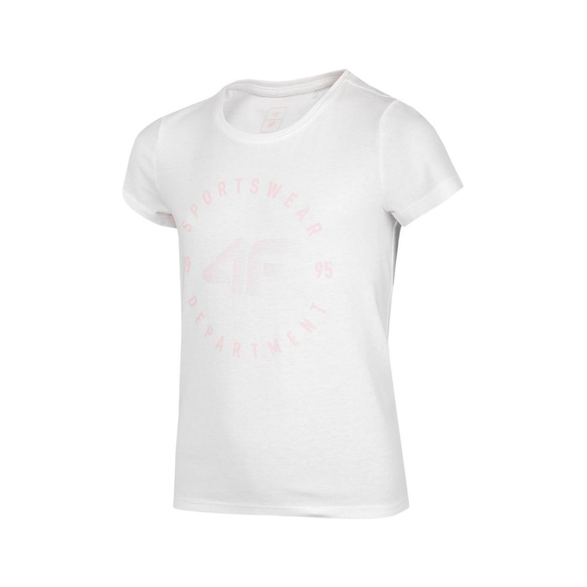 Odjeća Djevojčica Majice kratkih rukava 4F JTSD003 Bijela