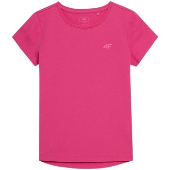 Odjeća Djevojčica Majice kratkih rukava 4F HJL22JTSD00153S Ružičasta