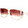 Satovi & nakit Sunčane naočale Retrosuperfuture Occhiali da Sole  Autore 2Tone Red I50 Gold
