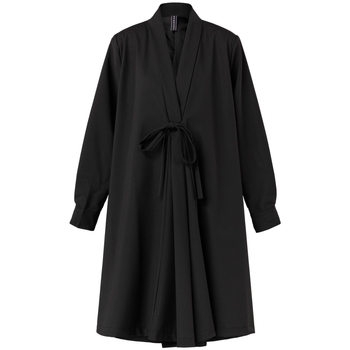 Odjeća Žene
 Kaputi Wendy Trendy Coat 110775 - Black Crna