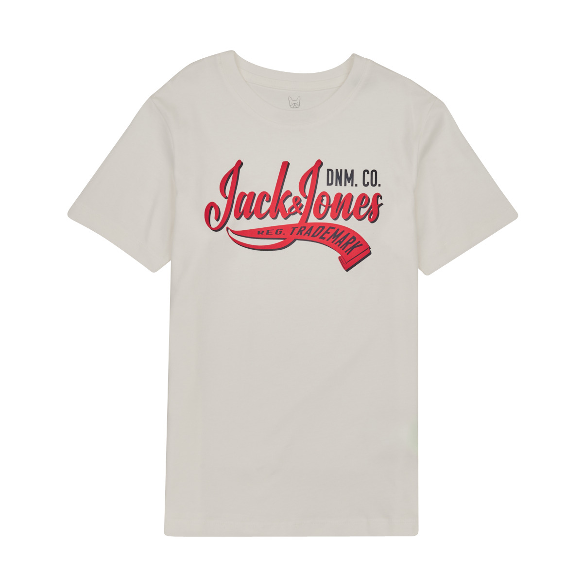 Odjeća Dječak
 Majice kratkih rukava Jack & Jones JJELOGO TEE SS NECK 2 COL JNR Bijela