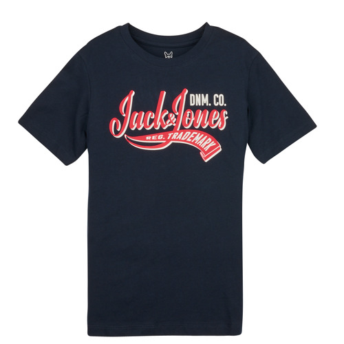 Odjeća Dječak
 Majice kratkih rukava Jack & Jones JJELOGO TEE SS NECK 2 COL JNR Tamno plava