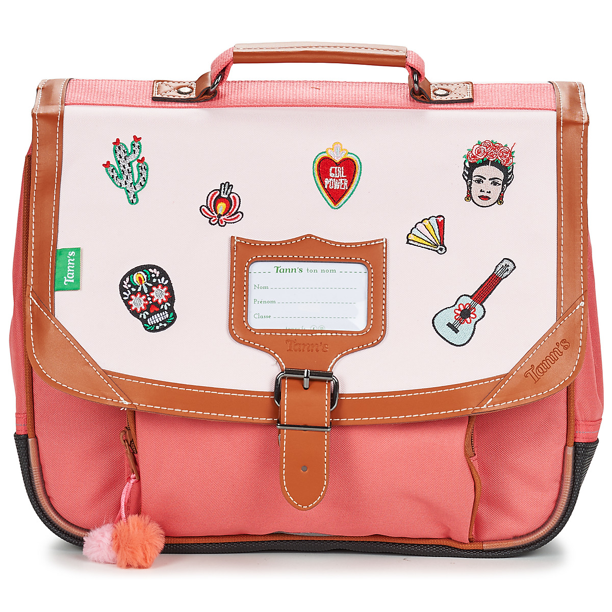 Torbe Djevojčica Školske torbe Tann's ADRIANA CARTABLE 35 CM Ružičasta