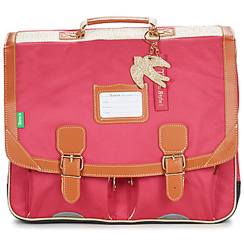 Torbe Djevojčica Školske torbe Tann's PALOMA CARTABLE 41 CM Ružičasta