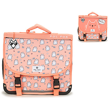 Torbe Djevojčica Školske torbe Pol Fox CARTABLE HELLO 35 CM Ružičasta