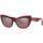 Satovi & nakit Sunčane naočale D&G Occhiali da Sole Dolce&Gabbana DG4417 32477E Bordo