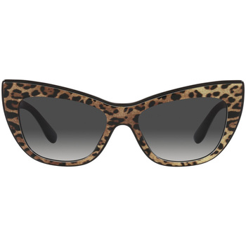 Satovi & nakit Sunčane naočale D&G Occhiali da Sole Dolce&Gabbana DG4417 31638G Smeđa