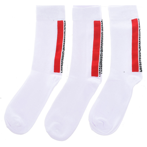 Donje rublje Muškarci
 Visoke čarape Bikkembergs BF009-WHITE-RED Višebojna