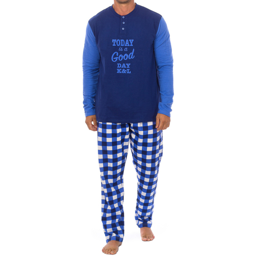 Odjeća Muškarci
 Pidžame i spavaćice Kisses&Love KL130149 Plava