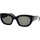 Satovi & nakit Sunčane naočale Retrosuperfuture Occhiali da Sole  Alva Black 38L Crna