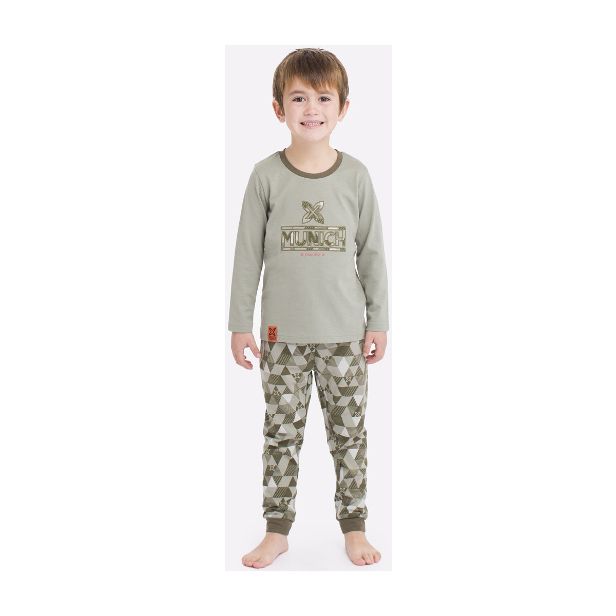 Odjeća Dječak
 Pidžame i spavaćice Munich VP1451 Zelena