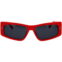 Satovi & nakit Sunčane naočale Dsquared Occhiali da Sole  ICON 0007/S C9A Crvena