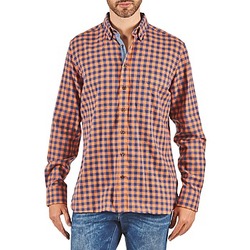 Odjeća Muškarci
 Košulje dugih rukava Hackett SOFT BRIGHT CHECK Narančasta / Plava