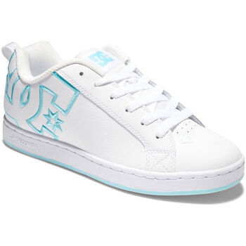 Obuća Žene
 Modne tenisice DC Shoes Court graffik 300678 WHITE/WHITE/BLUE (XWWB) Bijela