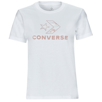 Odjeća Žene
 Majice kratkih rukava Converse FLORAL STAR CHEVRON Bijela