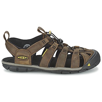 Keen CLEARWATER CNX LEATHER Smeđa / Crna