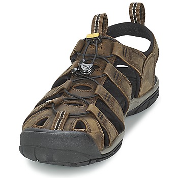 Keen CLEARWATER CNX LEATHER Smeđa / Crna