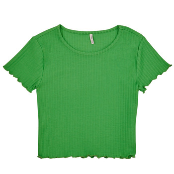 Odjeća Djevojčica Majice kratkih rukava Only KOGNELLA S/S O-NECK TOP NOOS JRS Zelena