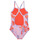 Odjeća Djevojčica Jednodijelni kupaći kostimi adidas Performance DY MOO SWIMSUIT Ljubičasta / Narančasta